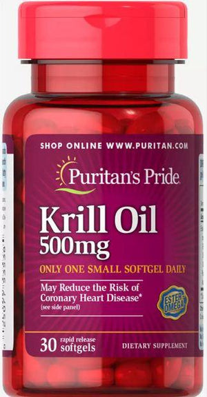 Red Krill Oil 500 mg (86 mg Active Omega-3)