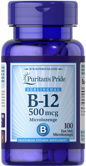 Vitamin B-12 500 mcg Sublingual