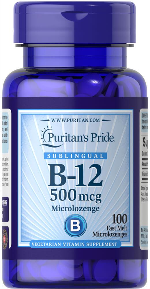 Vitamin B-12 500 mcg Sublingual