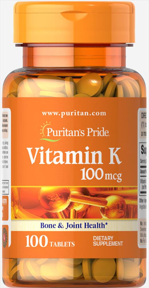 Vitamin K 100 mcg